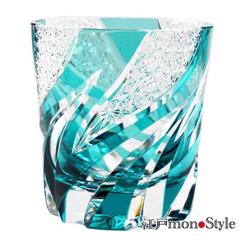 金属製工芸品 エメラルド装飾 ガラスケース入り