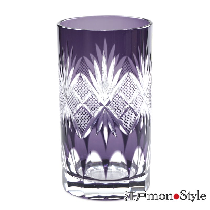 【10％OFF 9/4 20時〜】 切子タンブラー 切子グラス キリコ パープル 紫 おしゃれ 単品 切子オールド 260cc 来客用 ガラス コップ ビール お酒 カットグラス 食洗機対応 送料無料 切子タンブラー 切子グラス キリコ コバルトブルー 青 おしゃれ 来客用 ガラス コップ ビール お酒 菊つなぎ 食洗機対応 名入れ可能 | カップ ・茶器・酒器,酒器 | 曲げわっぱと漆器 みよし漆器本舗
