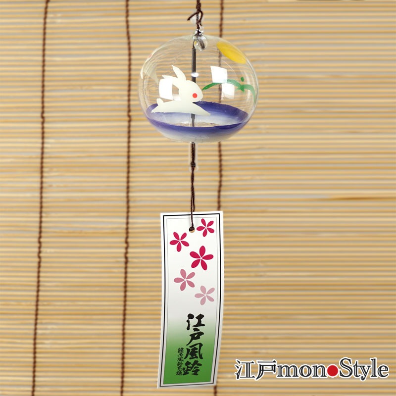 VANジャケット 江戸風鈴 ノベルティ 江戸風鈴】うさぎ(小丸) 江戸monoStyle