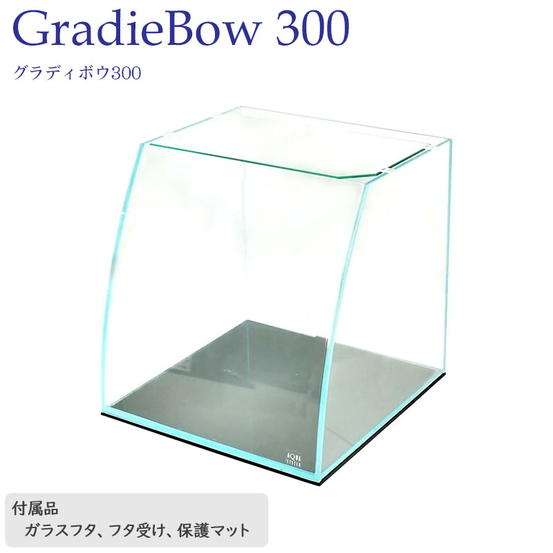 水槽 30cm ガラス水槽【30×上20/底30×30cm 20L】グラディボウ300