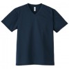 ドライVネックTシャツ プリント100枚セット