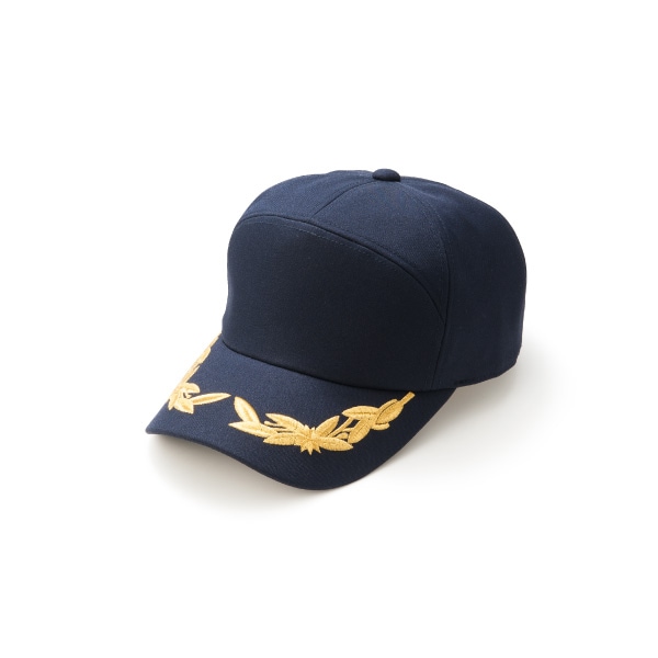 アポロキャップ｜月桂樹の刺繍入り｜株式会社岡潮