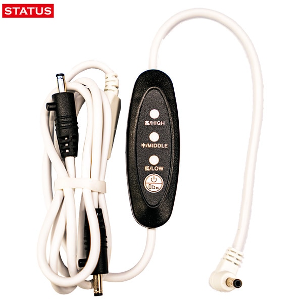 空調ベスト 20203 Mサイズ USBバッテリー付き　シルバー　ステータスユニ 空調ベスト & バッテリーセット Mサイズ～LLサイズ