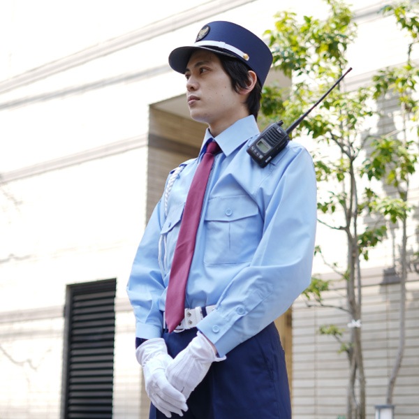 超高耐光生地」警備服 長袖シャツ(ユニセックス) 1160