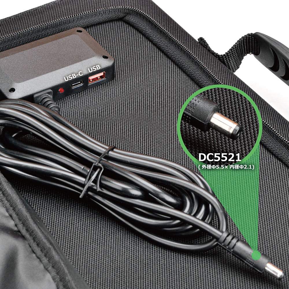 �����顼�ѥͥ�60W (DC5521/USB/USB-C����)��6106