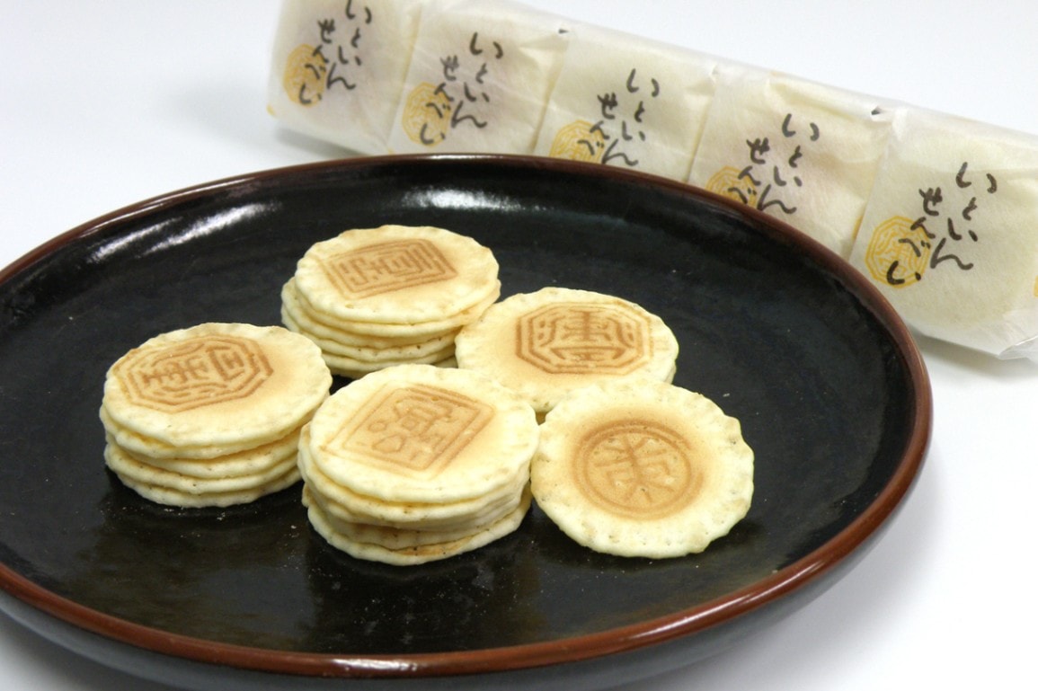 絲印煎餅 箱入り 30包 | 和菓子 | おかげ横丁公式オンラインショップ