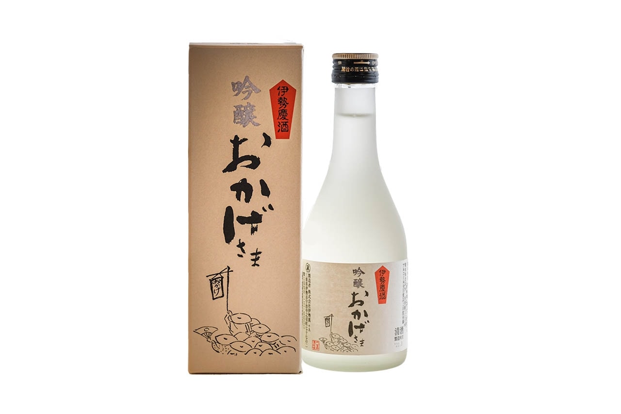 伊勢萬 伊勢慶酒 吟醸おかげさま 300ml | お酒 | おかげ横丁公式