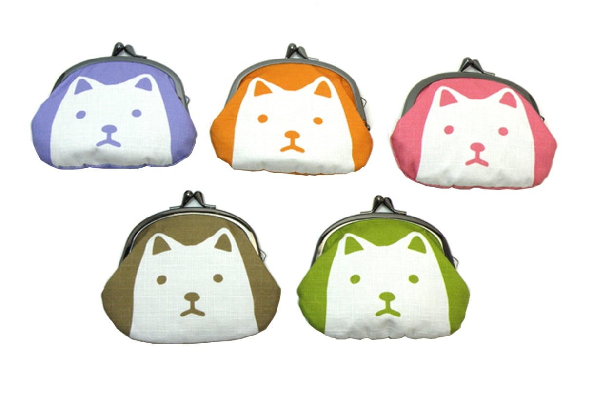 おかげ犬の大小セット おかげ犬 がま口 大 | おかげ犬 | おかげ横丁公式オンラインショップ