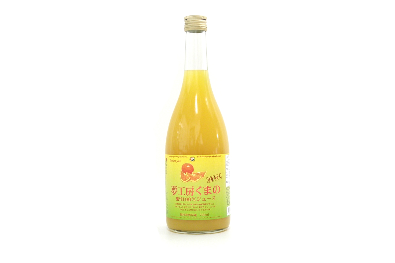 夢工房くまの 甘夏みかん720ml | 飲料 | おかげ横丁公式