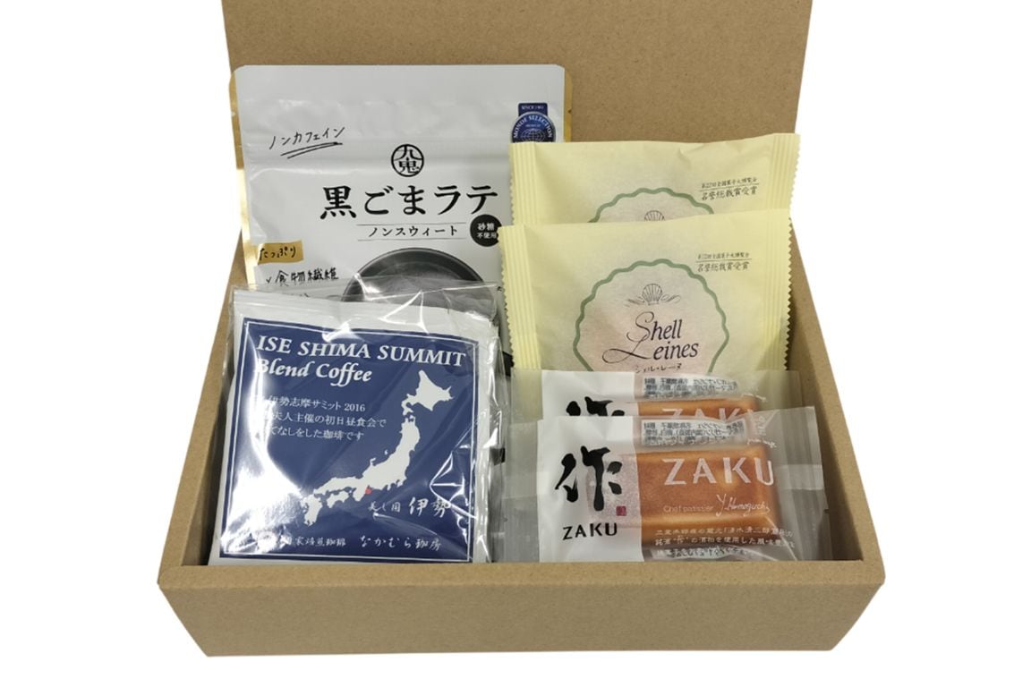 三重テラス】サミットコーヒードリップ＆黒ごまラテ＆スイーツギフト