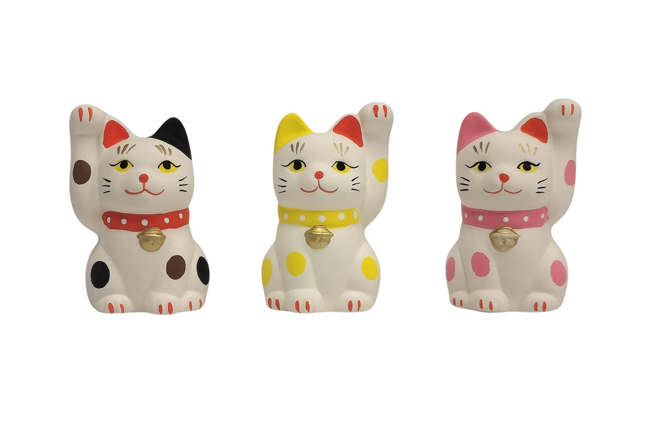 古色福猫　招き猫 福色招き猫 | おかげ横丁の縁起物,招き猫 | おかげ横丁公式オンライン