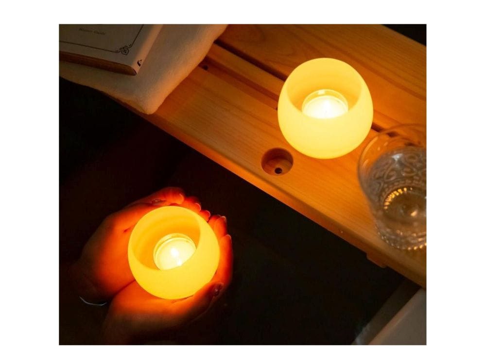 バスアロマキャンドル「プカ」 | 灯りの店 | おかげ横丁公式オンライン