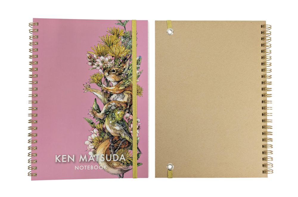 マツダケン A5ゴムバンド付きリングノート | ART and CULTURE 山徳