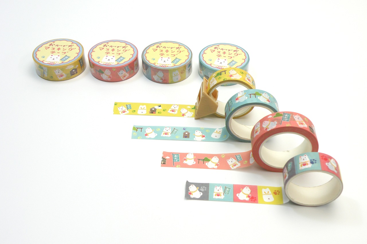 おかげ犬マスキングテープ おかげ犬 おかげ横丁公式オンラインショップ おかげ犬マスキングテープ おかげ犬 おかげ横丁公式オンラインショップ