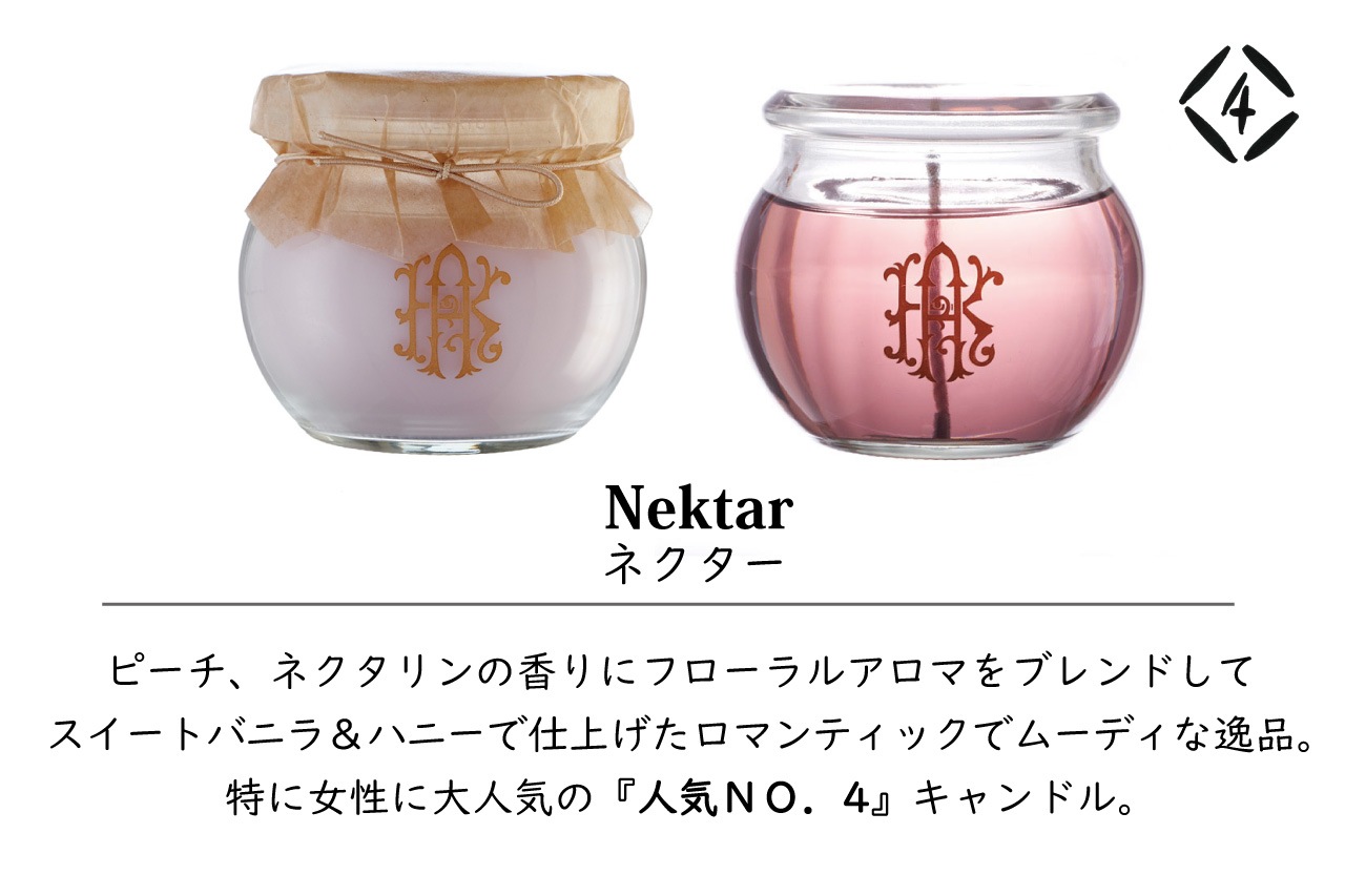 ジャケ・ドロー　アロマキャンドル ジャケ・ドローアロマキャンドル