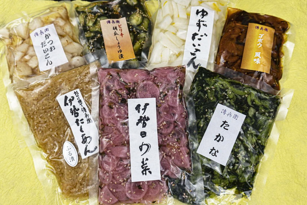 冷蔵】伊勢漬け物 きざみ漬け物7点セット | 惣菜・漬物 | おかげ横丁