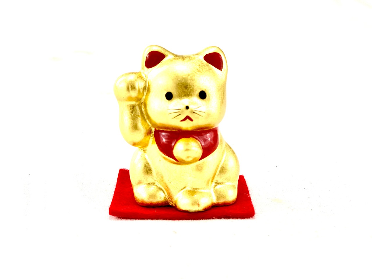 招財金猫 ミニ | おかげ横丁の縁起物,招き猫 | おかげ横丁公式