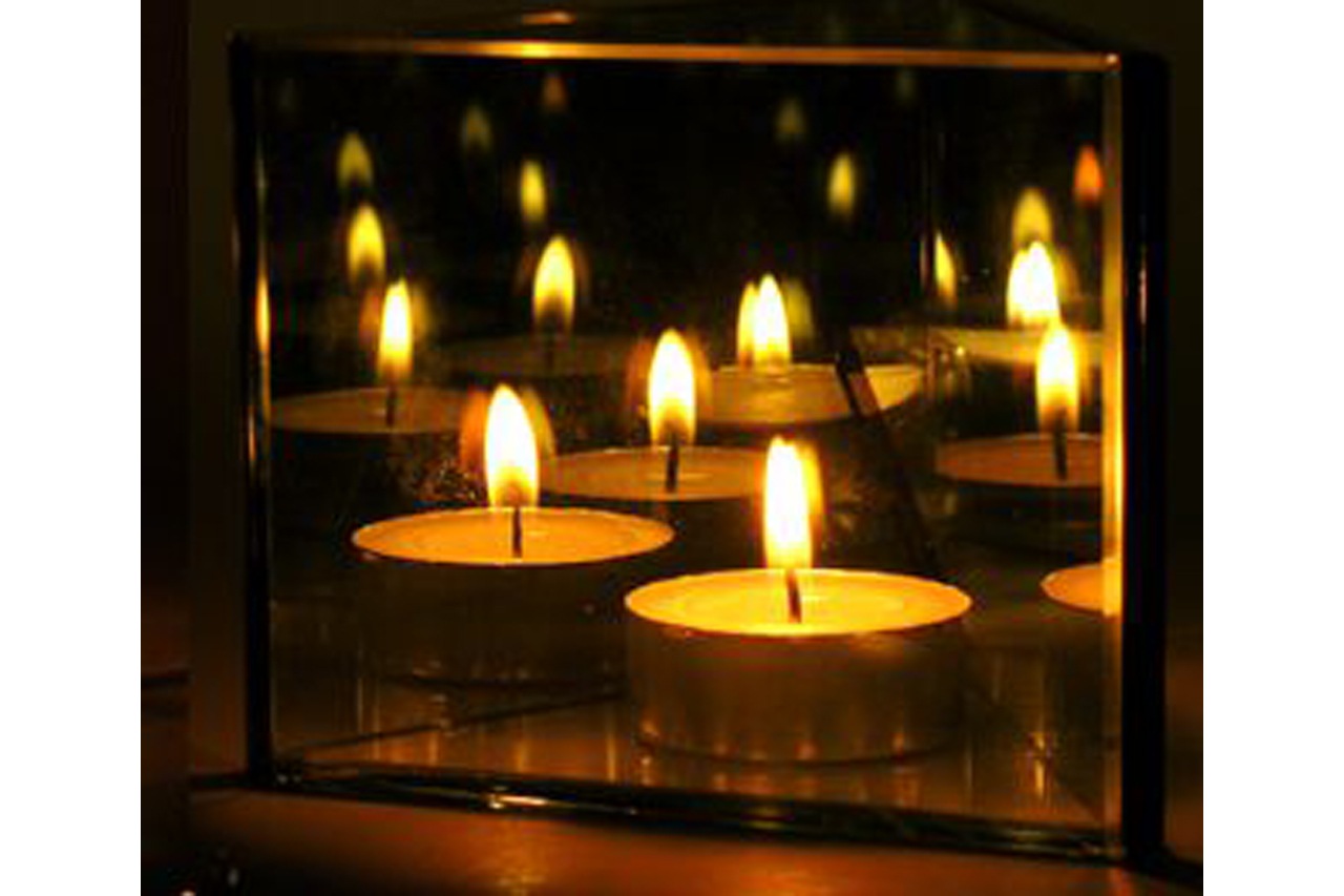 無限連鎖キャンドルホルダー トライアングル | 灯りの店 | おかげ横丁