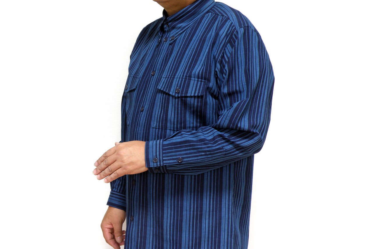 松阪木綿 長袖レギュラーシャツ | すべての商品 | おかげ横丁公式