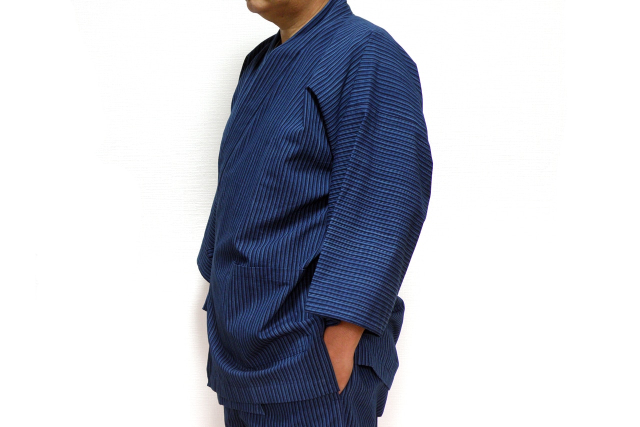 松阪木綿 作務衣（正藍） S・M・L | すべての商品 | おかげ横丁公式