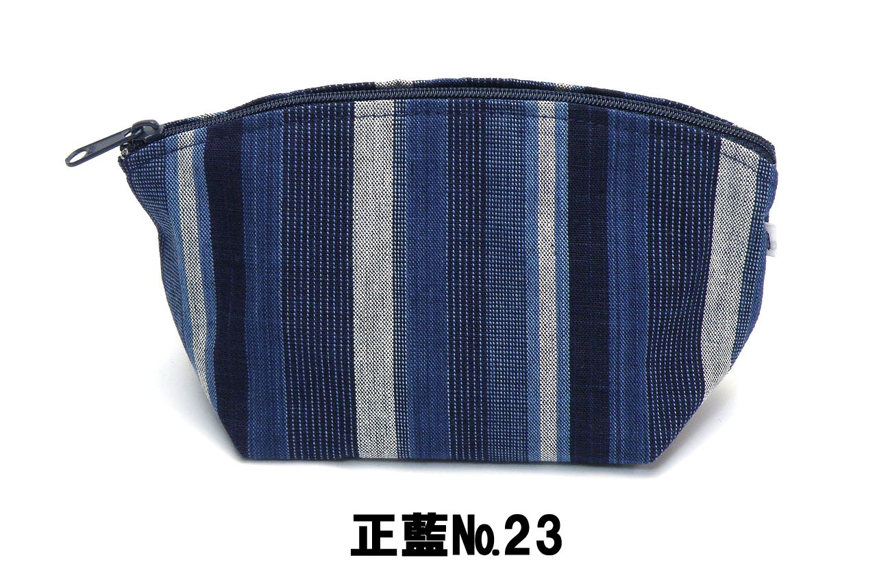 松阪木綿 舟形ポーチ | 工芸品・アクセサリー・玩具 | おかげ横丁公式