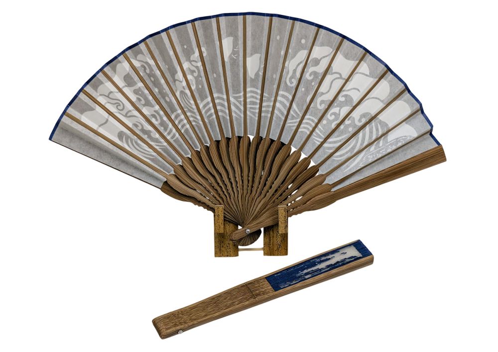 数量限定】伊勢型紙 扇子 | 神路屋 | おかげ横丁公式オンライン