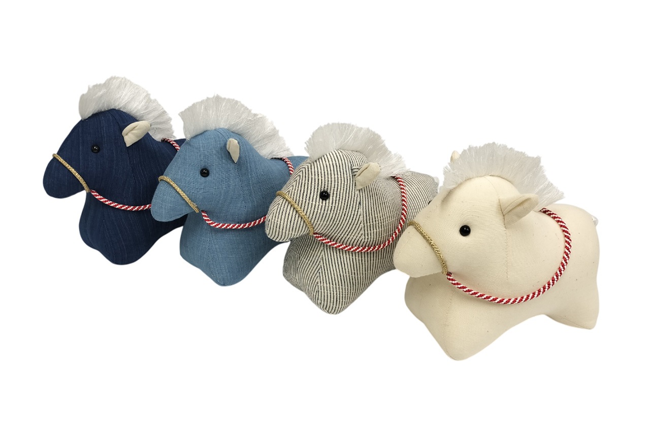 松阪木綿 干支 午（中） | もめんや藍 | おかげ横丁公式オンラインショップ