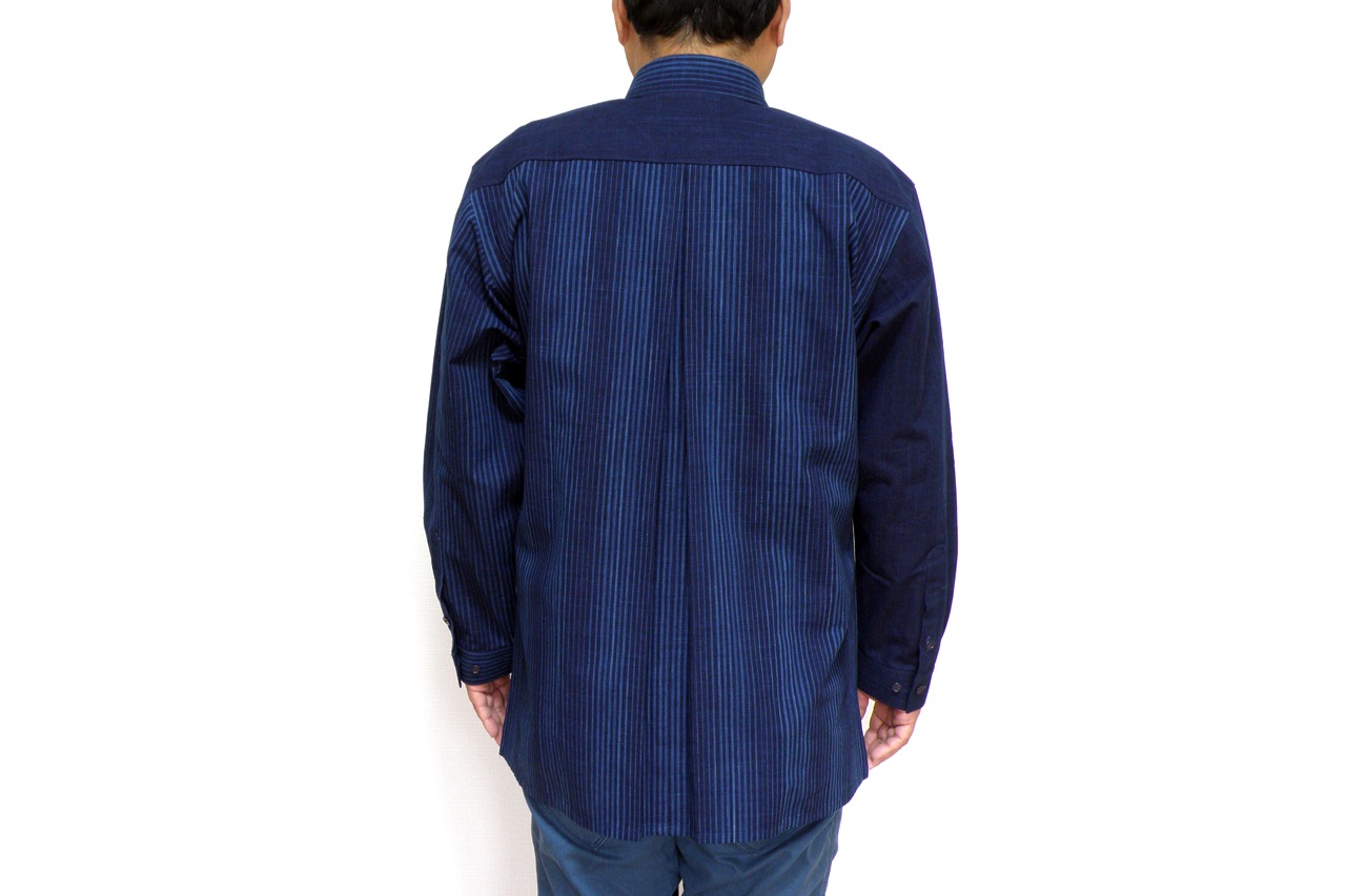 松阪木綿 切替レギュラーシャツ S・M・L | すべての商品 | おかげ