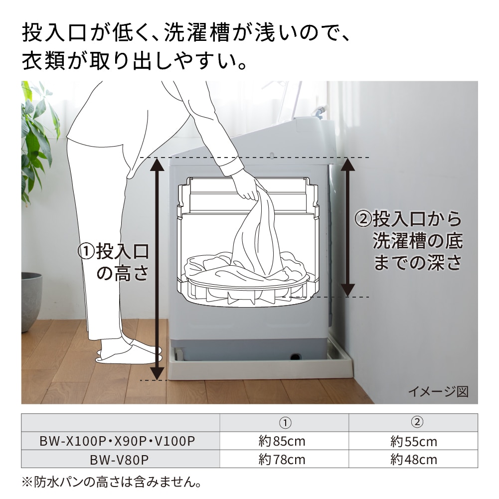 コピー【5年延長保証付き】日立 HITACHI 全自動洗濯機 ビートウォッシュ 9kg BWX90PC BW-X90P C 新品 設置 リサイクル回収 発送のみが選べる!