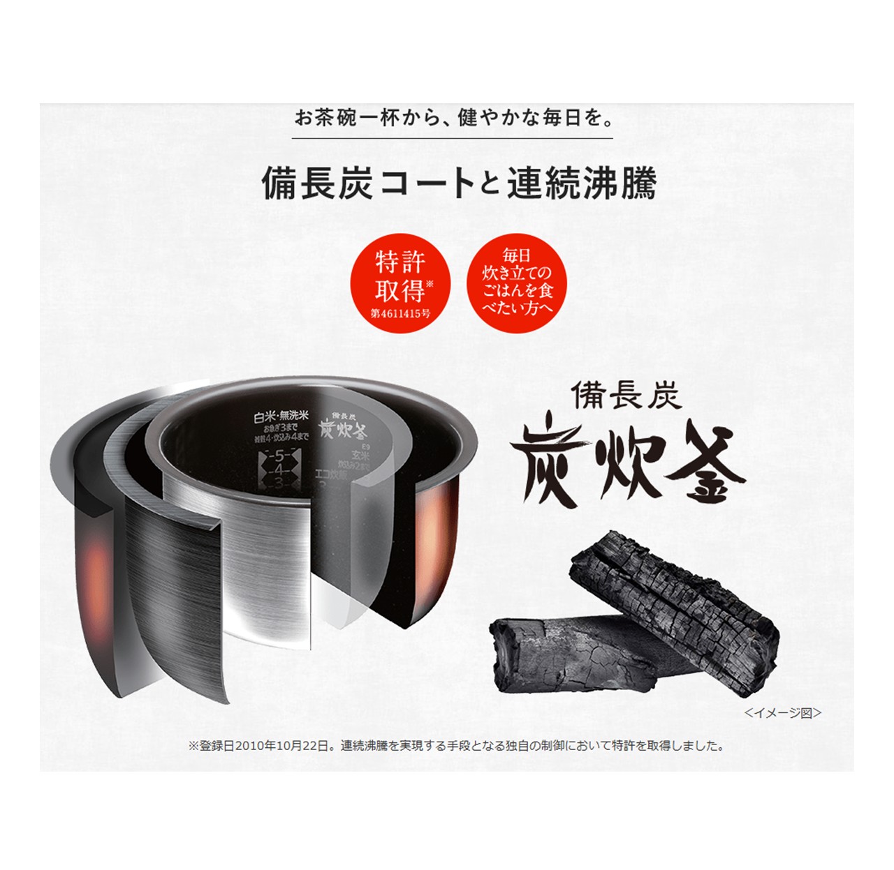 三菱 炊飯器 3.5合炊き 省エネ NJ-SE06H-W NJSE06HW 白亜麻 本炭釜紬 小容量 新品 メーカー保証付き 送料無料
