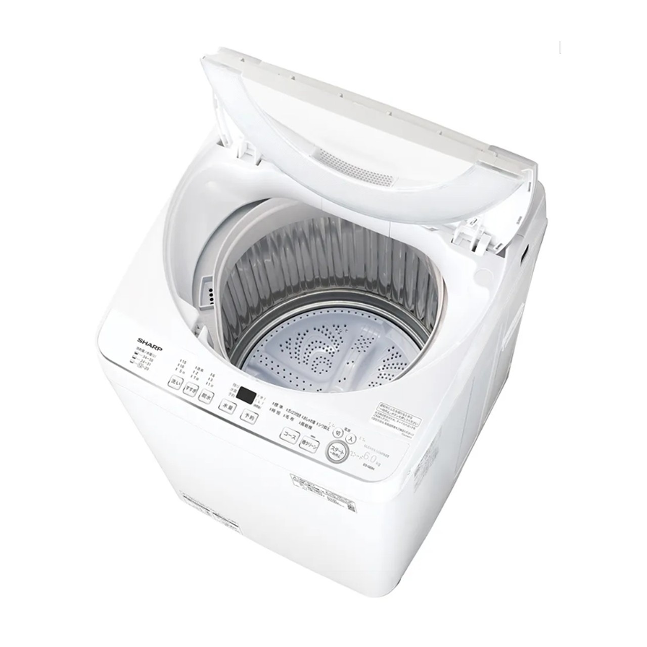 シャープ 全自動洗濯機 ES-GE6K-W ESGE6KW esge6kw 6kg ホワイト新品 送料一部無料 離島不可