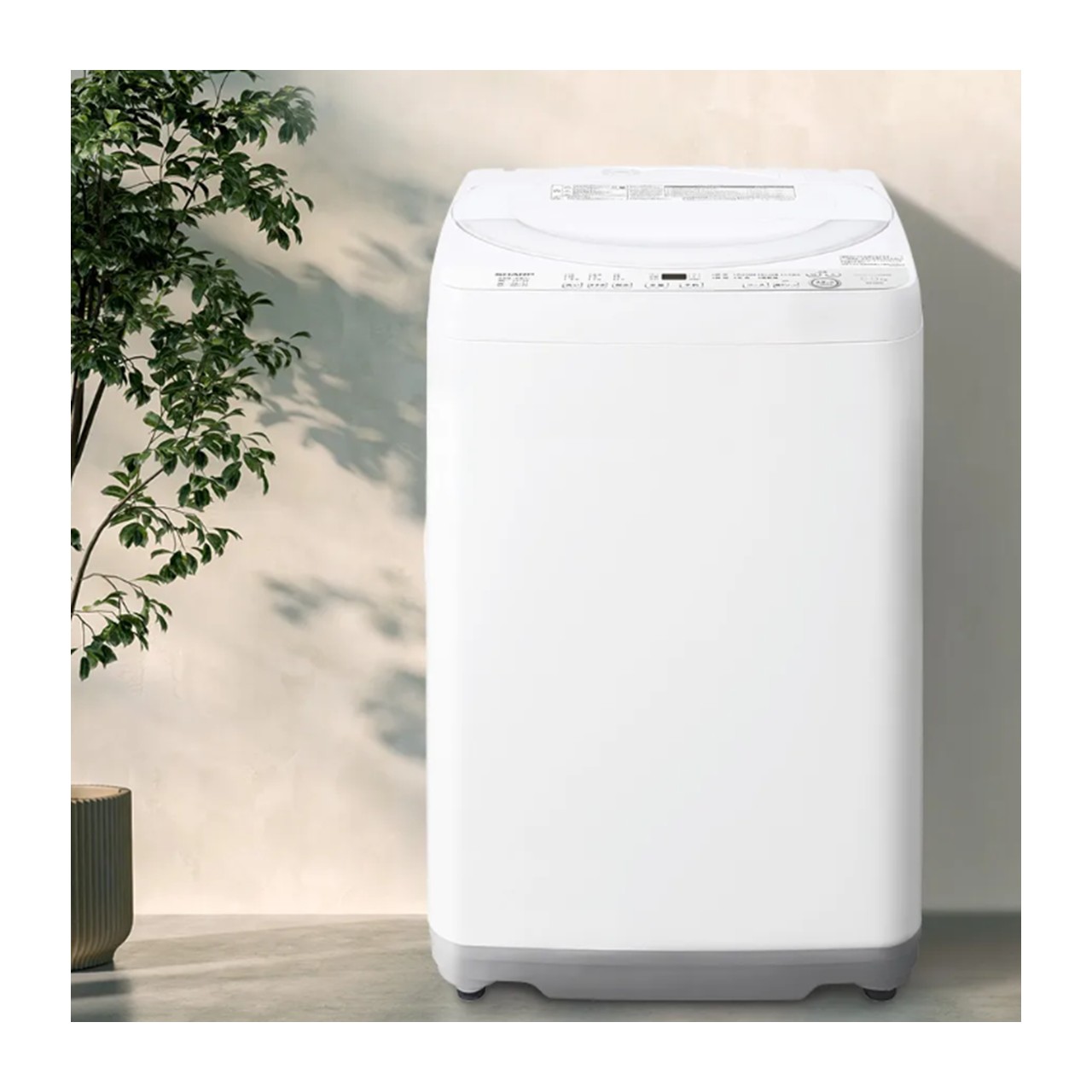 シャープ 全自動洗濯機 ES-GE6K-W ESGE6KW esge6kw 6kg ホワイト新品 送料一部無料 離島不可