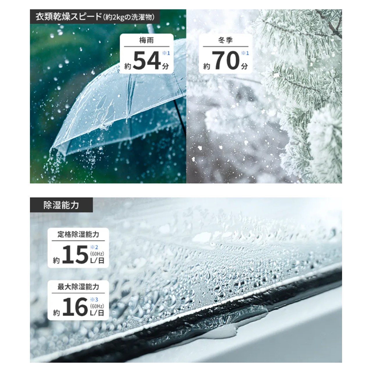 シャープ 除湿器 CV-UH160-W CVUH160W プラズマクラスター25000 オールシーズン・ハイブリッド方式