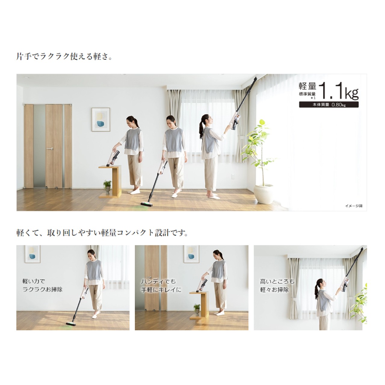 日立 掃除機コードレス スティック型掃除機 PVBL3PC PV-BL3P-C pv-bl3p ラクかるスティック 新品 送料無料 メーカー保証１年付