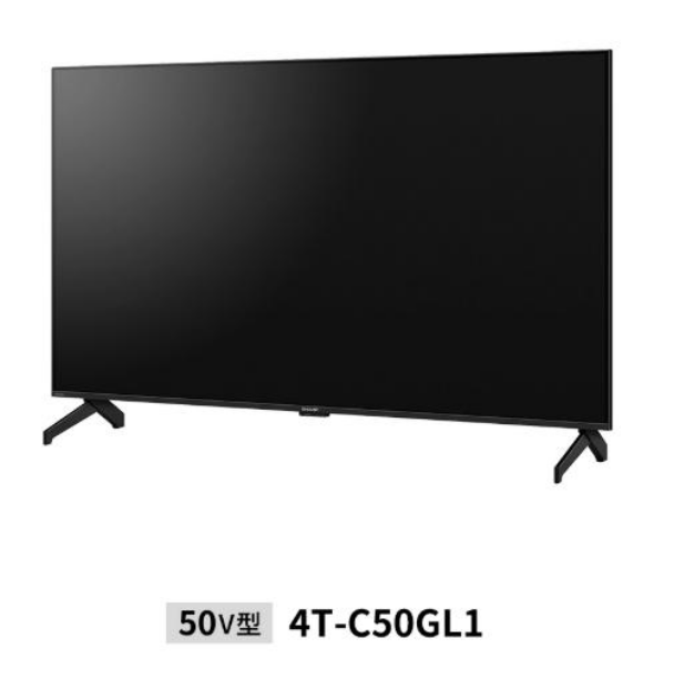 シャープ AQUOS 液晶テレビ 4TC50GL1 4T-C50GL1 Wチューナー内蔵 50型 50インチ 4K BS・CSチューナー内蔵 YouTube対応 新品 送料無料