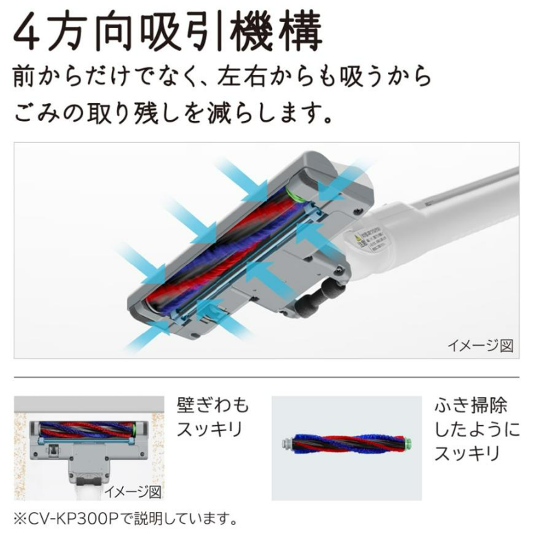 日立 HITACHI 掃除機 紙パック式クリーナー かるパック CV-KP300P-C CVKP300PC キャニスター 紙パック マーブルベージュ 自走機能 新品 メーカー保証1年付