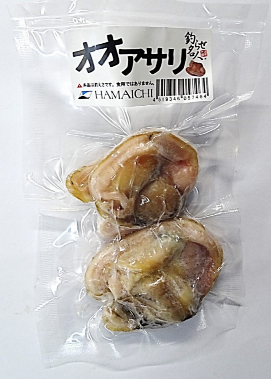 釣りえさ HAMAICHI オオアサリ 2個入り 釣りエサ用大型あさり