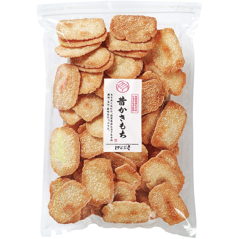 昔かきもち(素焼き)〔大袋〕400g | ご家庭用,素焼き | おかきの