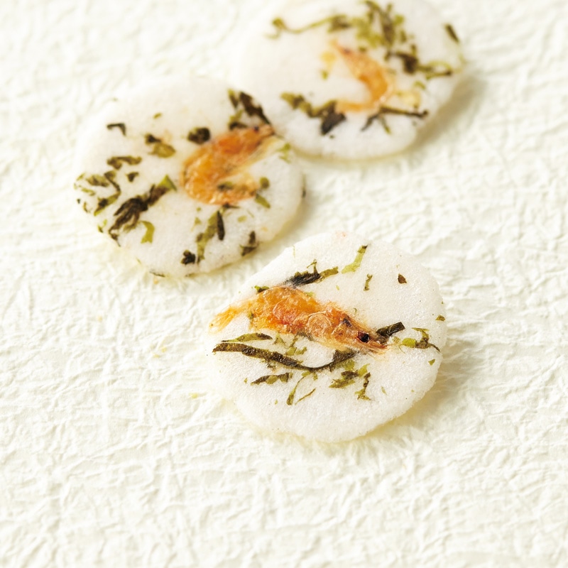 おせんべい様 リクエスト 2点 まとめ商品 海老せんべい〔平袋〕 75g | 平袋おかき,いろいろな味 | おかき