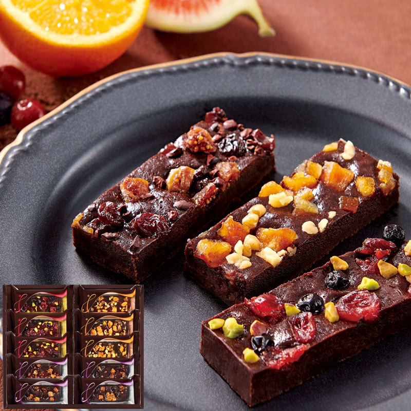 贅沢フルーツのガトーショコラ 10号 | 期間限定・数量限定品 | おかき