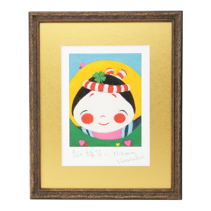 福笑い | 版画,限定刷り100S | おかめ応援団