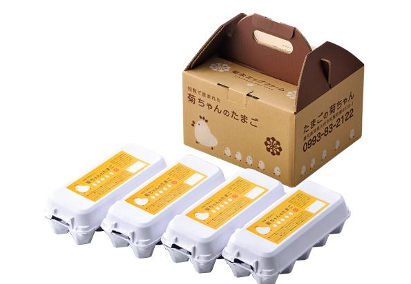 菊ちゃんの特級卵 10個×4箱 ※送料無料