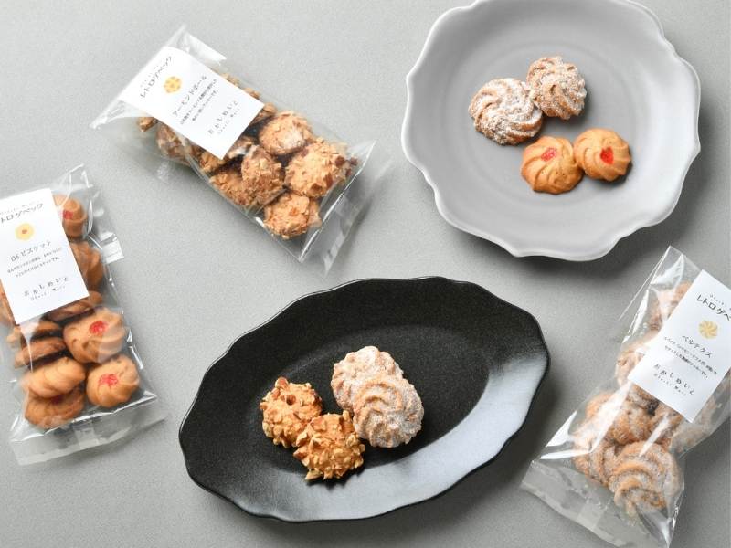 レトロゲベック_絞り出しクッキー6種セット