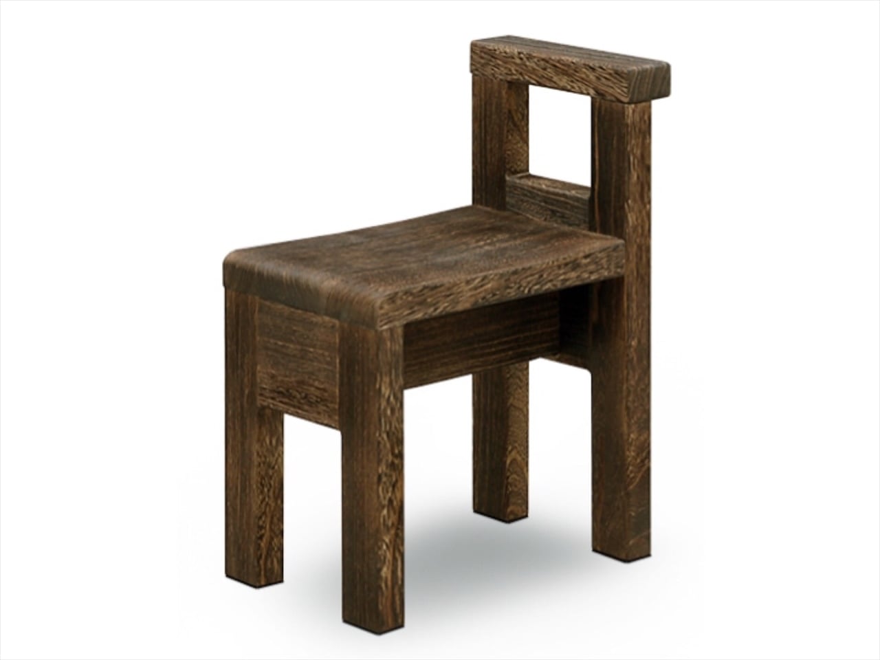 焼桐片アーム付き玄関チェア | 店舗,桐里工房 | 大川市公式オンライン