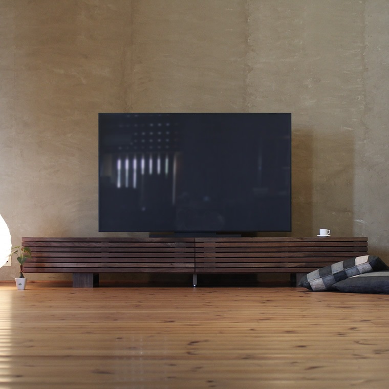 テレビボード SLIT29-wa240 240cm WAプラス | 店舗,WAプラス | 大川