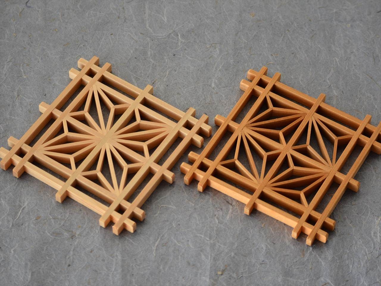 大川組子キット 角麻の葉（仁田原建具製作所） | 大川特産品,木工体験