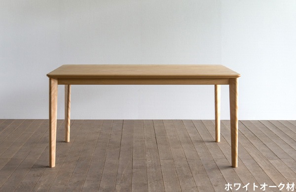 使用一年】シキファニチア ダイニングテーブル 150 85美品オーク材