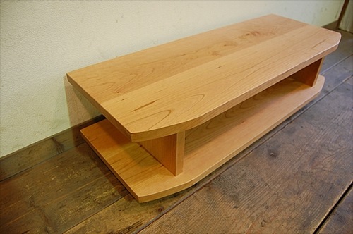 無垢材のコンパクトテレビ台】miniテレビボード 120 オーク | 店舗