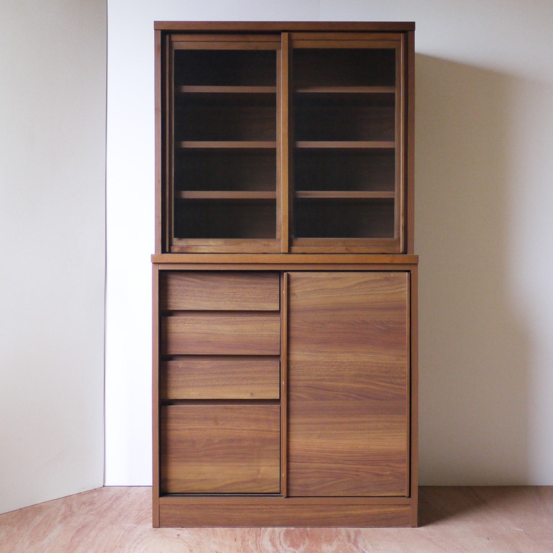 【リペア済み】昭和レトロ　２つ重ね　ダイニングボード　フリーボード　書棚 リペア済み】昭和レトロ 2つ重ね ダイニングボード フリー