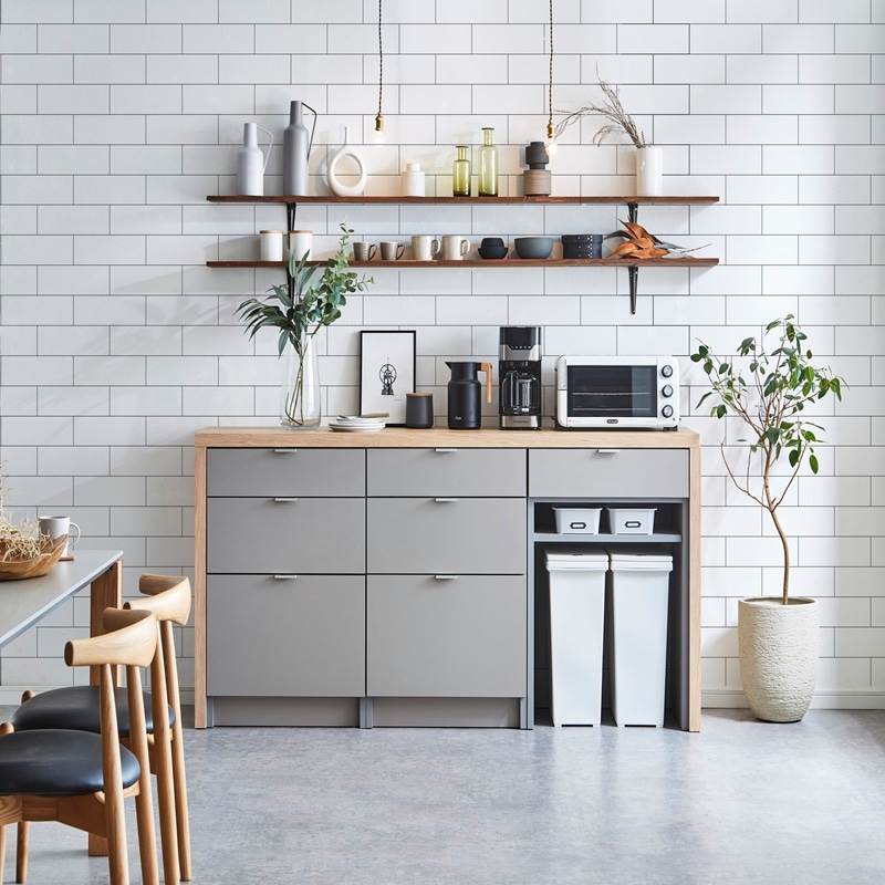 【専用】キッチンカウンター　大川家具　定価¥45,000　直接引取可 食器棚｜大川市公式オンラインショップ